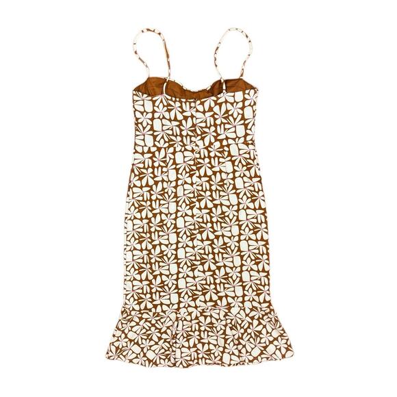 Anthropologie Hutch Floral Slim Midi Dress Sweetheart Neck Strappy Size XL NEW - Picture 6 of 8